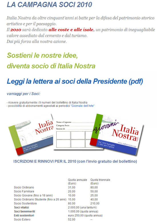 campagna soci 2010