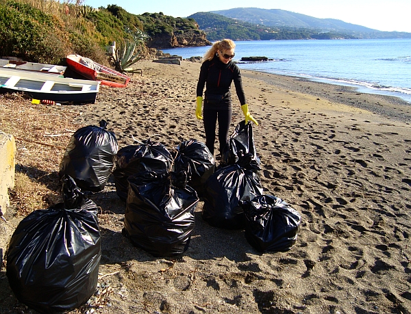 pulizia spiaggia norsi 1