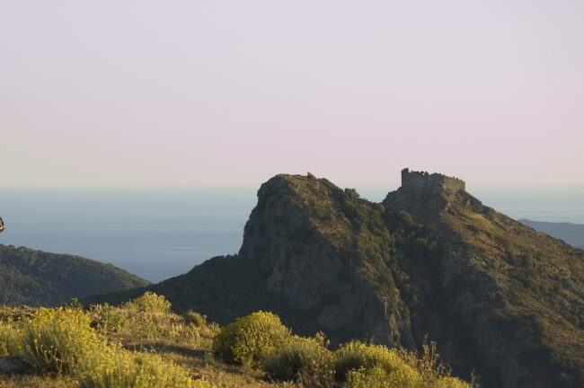 Volterraio al tramonto