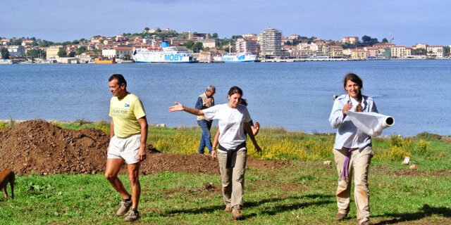 I tre elbani dello scavo