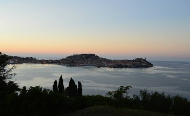 tramonto alle grotte