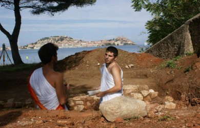 scavi archeologici a Portoferraio