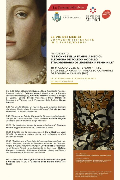 Le vie dei Medici 18 maggio